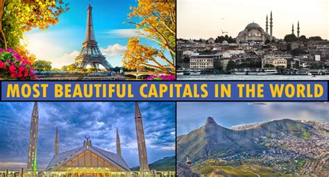 Top 10 Most Beautiful Capitals in the World .